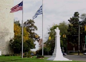 demetrius Ypsilanti statue