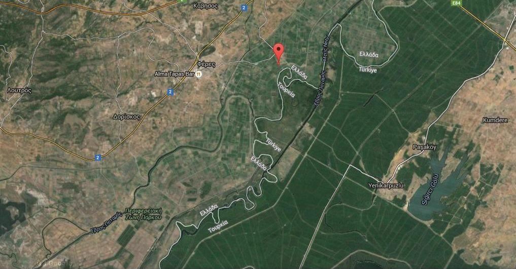 Ἡ θέση τοῦ χωριοῦ Πόρος.